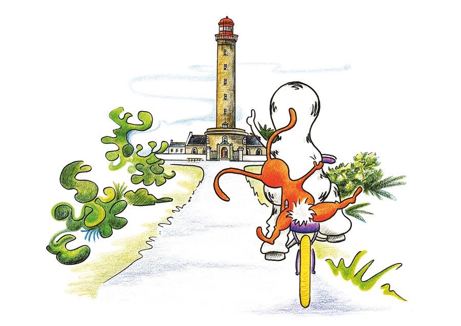 Phare à vélo